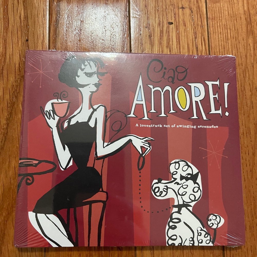 Source Unknown Ciao Amore! CD Red Black White